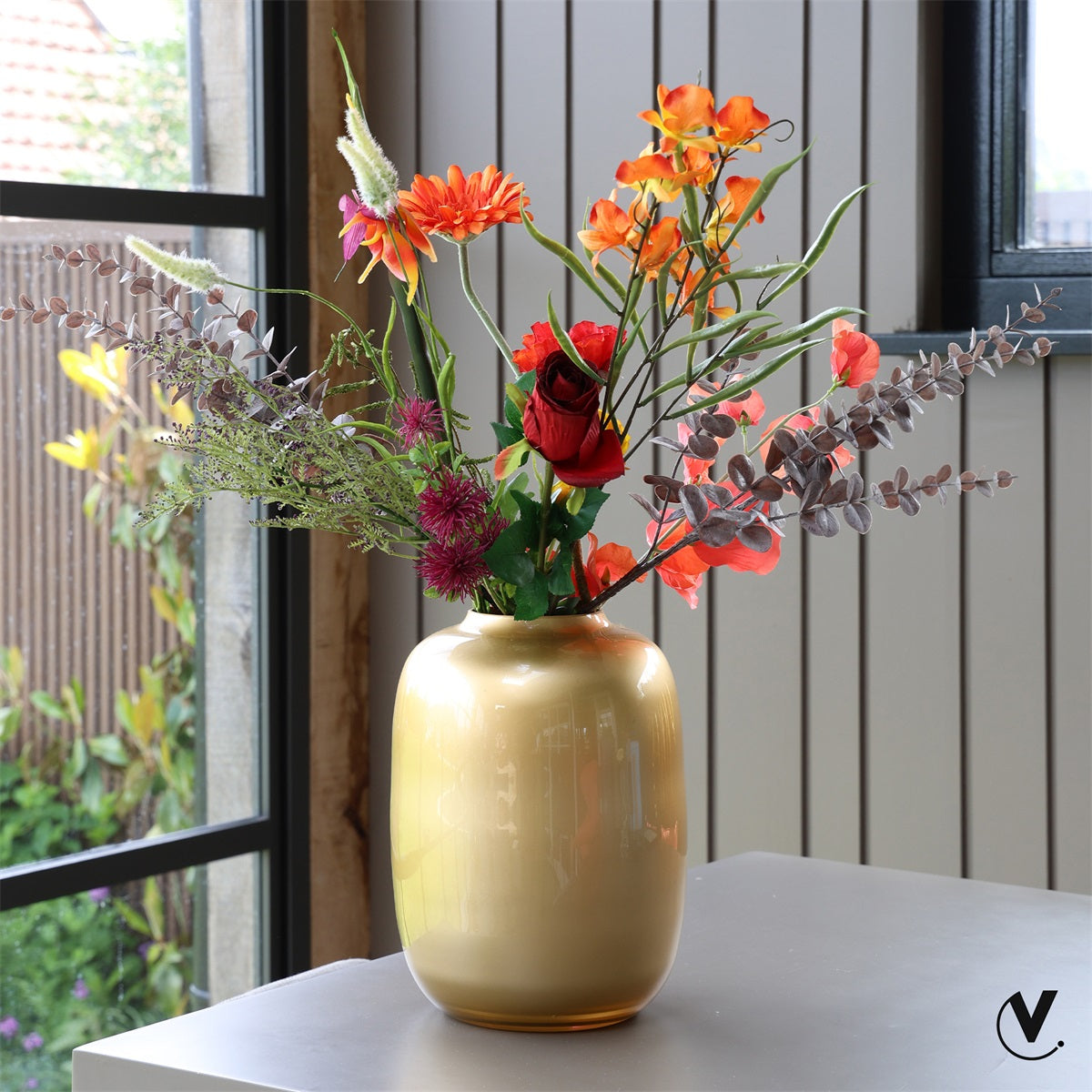 Vaas Artic S Gold Ø21 x H29 cm