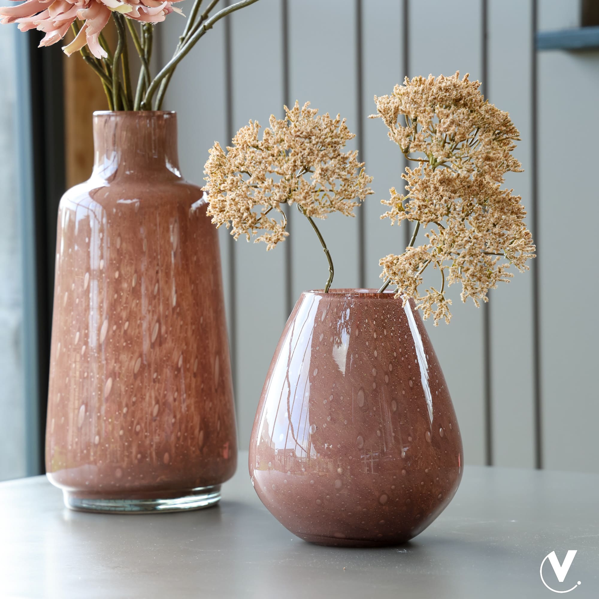 Vaas Tasman S Elite Brown - Ø18 x H20 cm