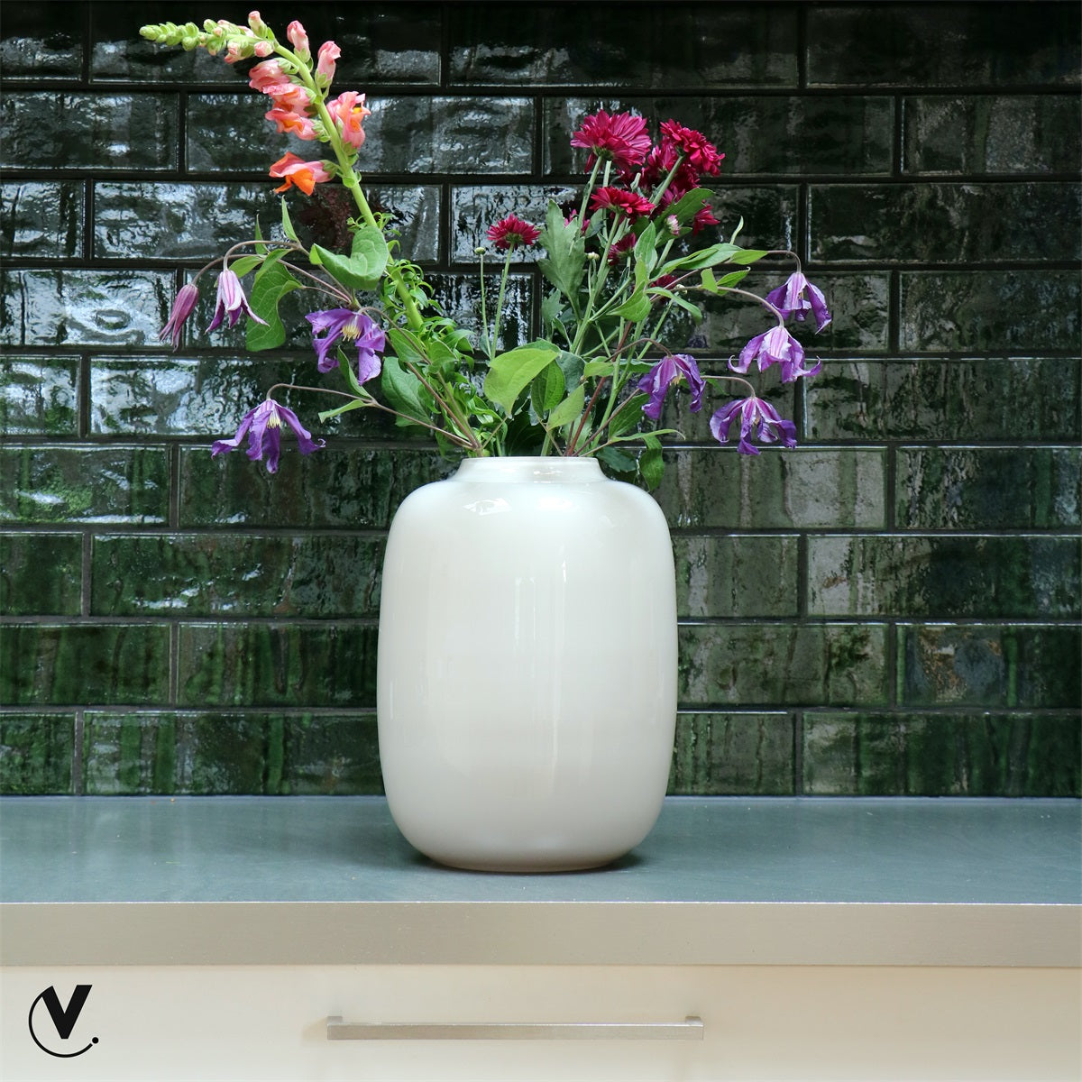 Vaas Artic S Ivory Ø21 x H29 cm