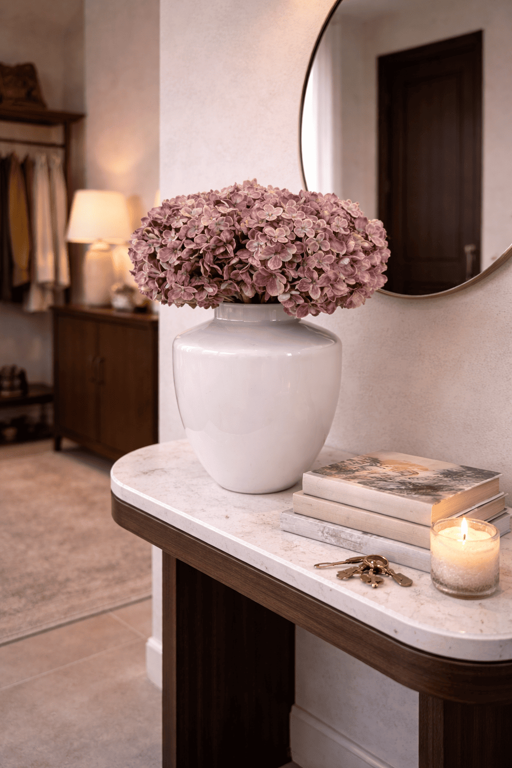 Dusty Pink Hortensia’s