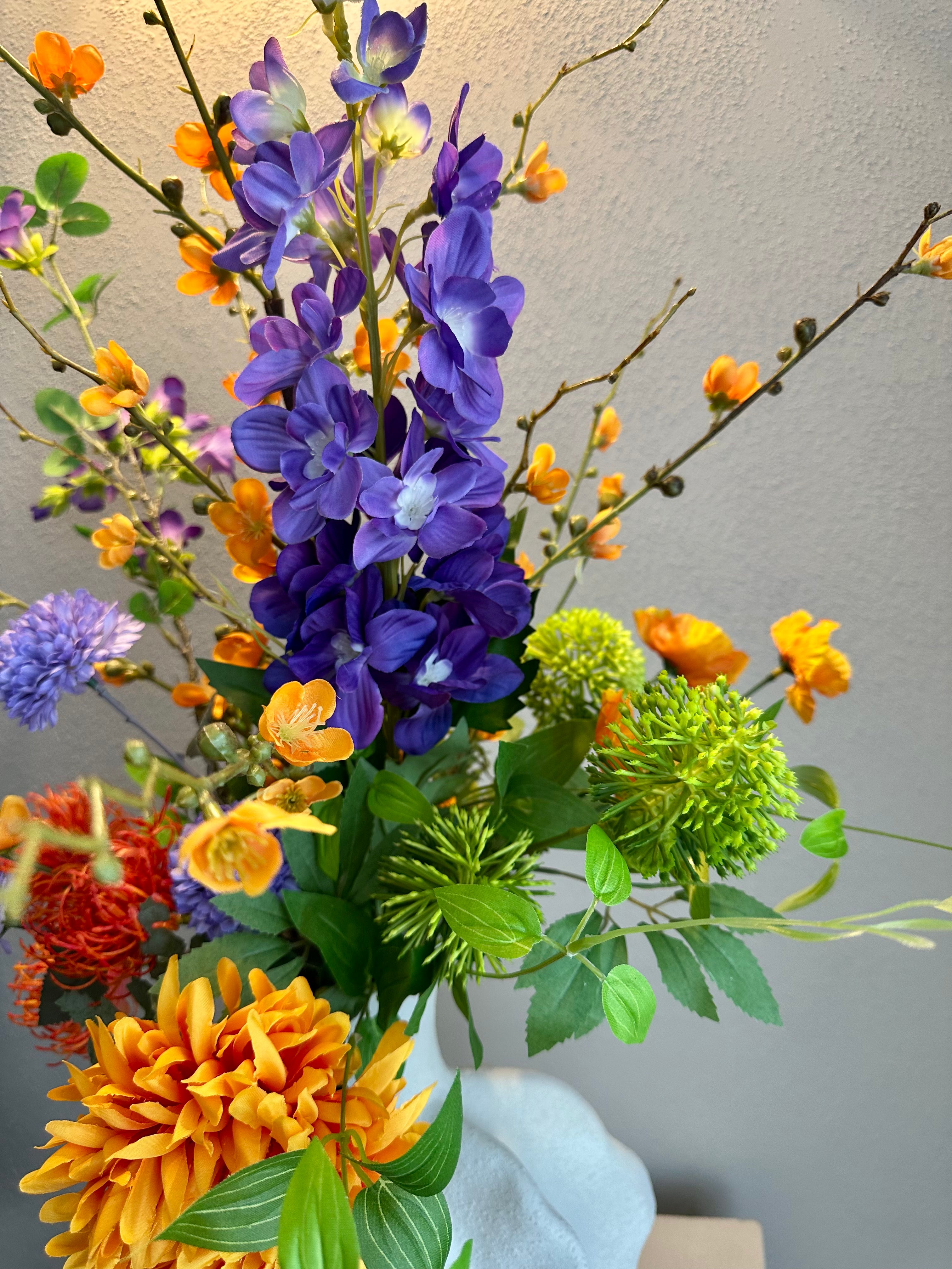 Boeket Lilly inclusief Lumina vaas