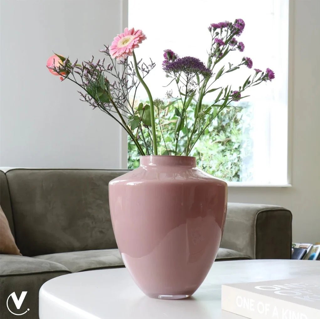 Vaas Tugela S - Pastel Pink - Ø24,5 x H29 cm